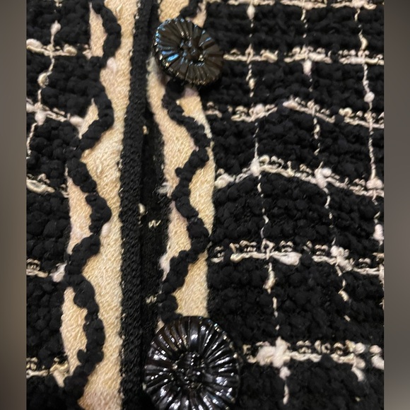 St. John Tweed Pattern Evening Jacket- Size 2 - Picture 4 of 6